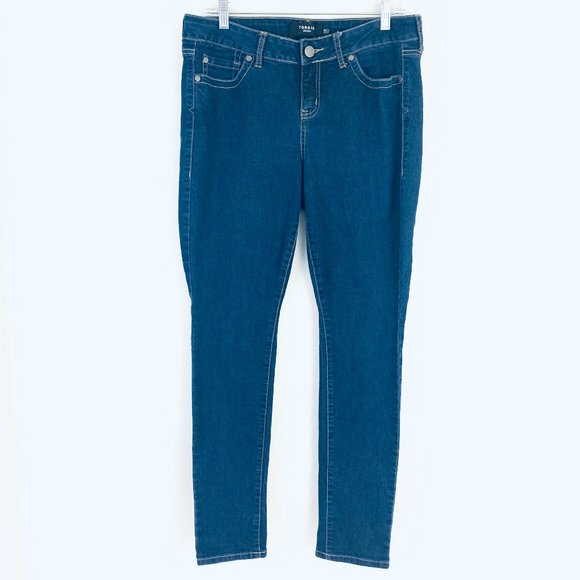 Torrid Mid Rise Classic Skinny Stretch Jeans 12R